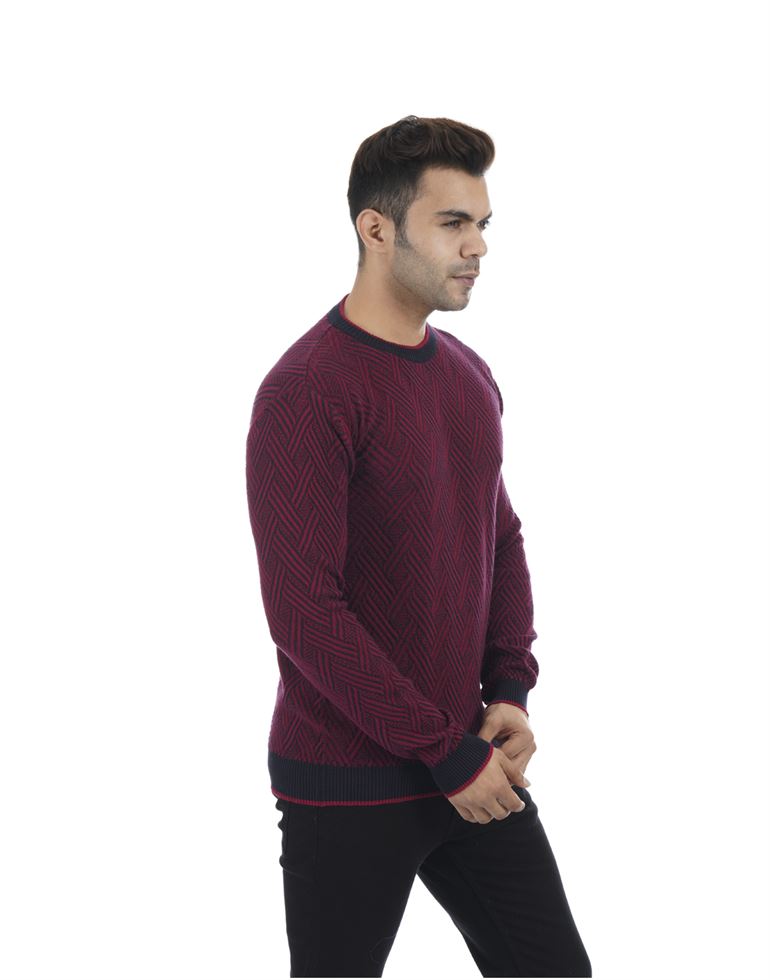 Porto Bello Men's Casual Winter Wear Pullover